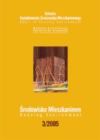 Środowisko Mieszkaniowe = Housing Environment, nr 3