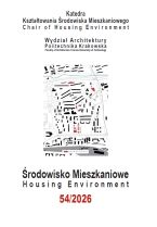 Środowisko Mieszkaniowe = Housing Environment, nr 54