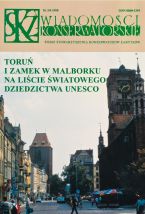 Wiadomości Konserwatorskie : pismo Stowarzyszenia Konserwatorów Zabytków, nr 3-4