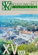 Wiadomości Konserwatorskie : pismo Stowarzyszenia Konserwatorów Zabytków, nr 1