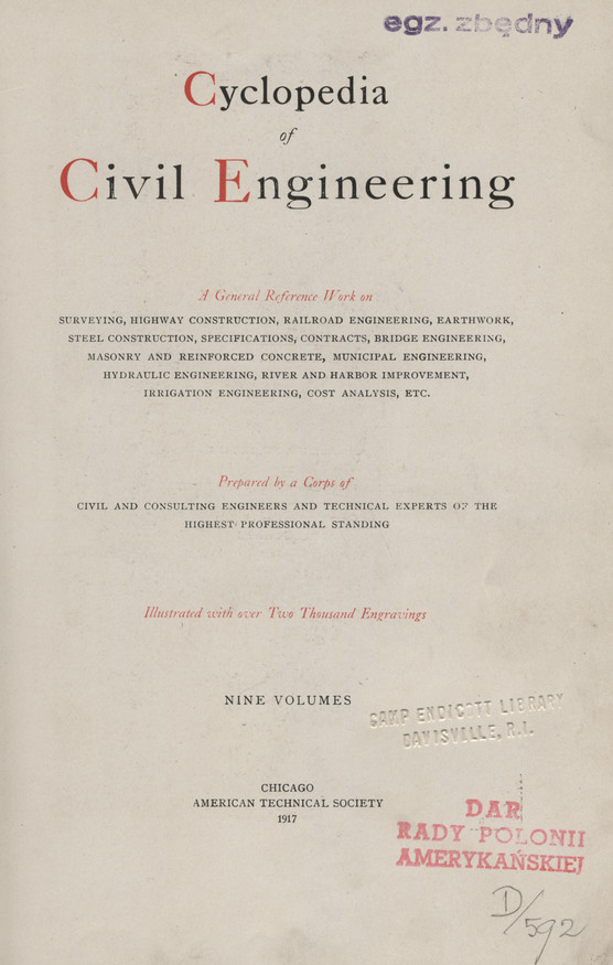 Cyclopedia of civil engineering